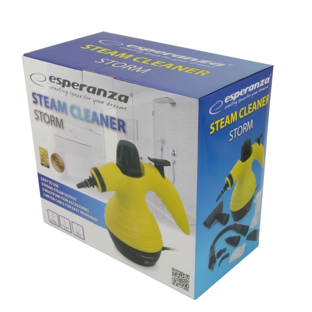 Garų siurblys Esperanza EHS001 900 W
